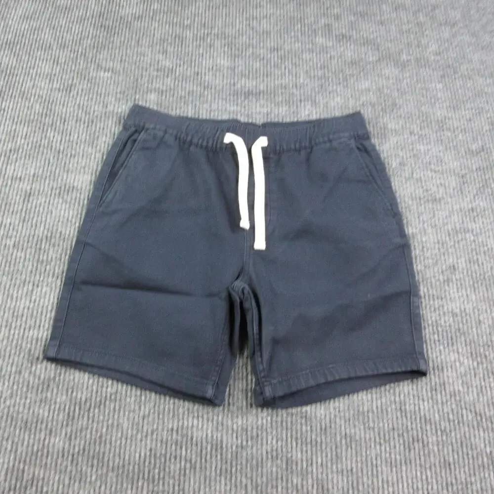 The Perfect Jean Shorts Mens 32 Blue Chino Spandex Drawstring Slim Fit 32x7* NWT